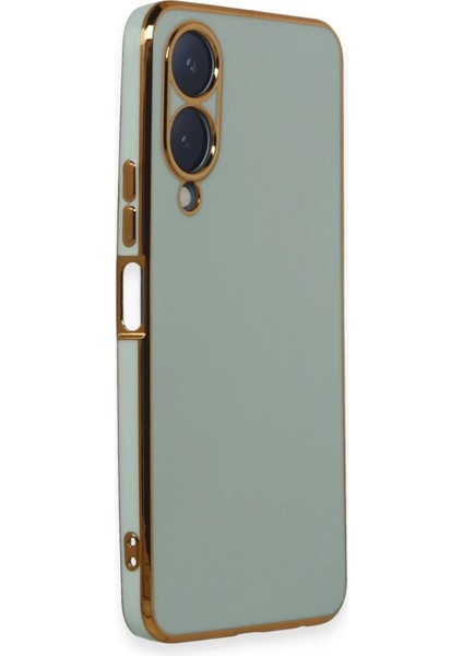 Vivo Y17S Kılıf Volet Silikon - Açık Yeşil - CPT206735-1828 fiyatları
