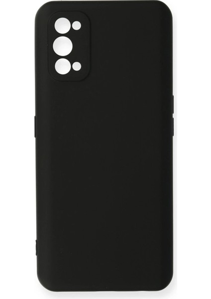 Realme 7 Pro Kılıf Nano Içi Kadife Silikon - Siyah - LORCE9622-7424