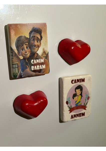 Gözdehobi Magnet - Canım Annem Canım Babam Aileye Hediye | Anneler Gününe Özel Hediye indirimleri
