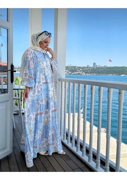 Yeni Sezon Mango Kumaş Renkli Elbise modelleri