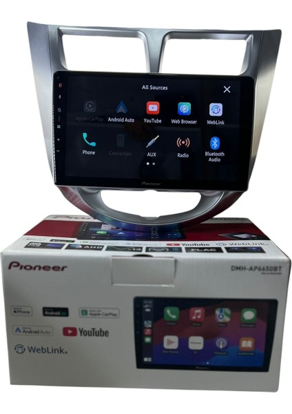 Hyundai Accent Blue Pioneer 4-64 Tam Profesyonel Oem Multimedia fiyatları