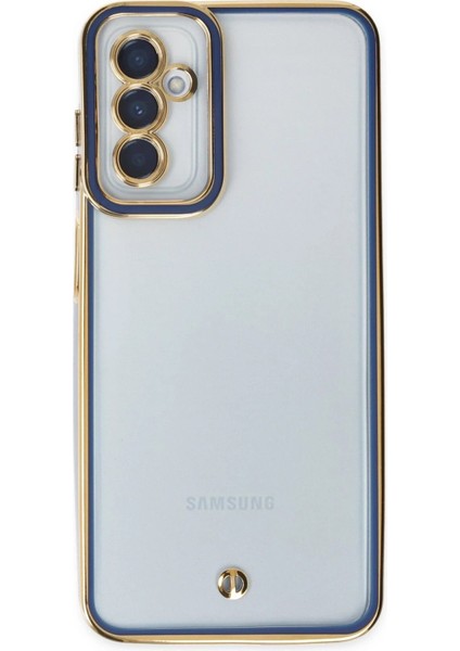 Samsung Galaxy M23 Kılıf Liva Lens Silikon - Mavi - LORCE2148-7554 fiyatları