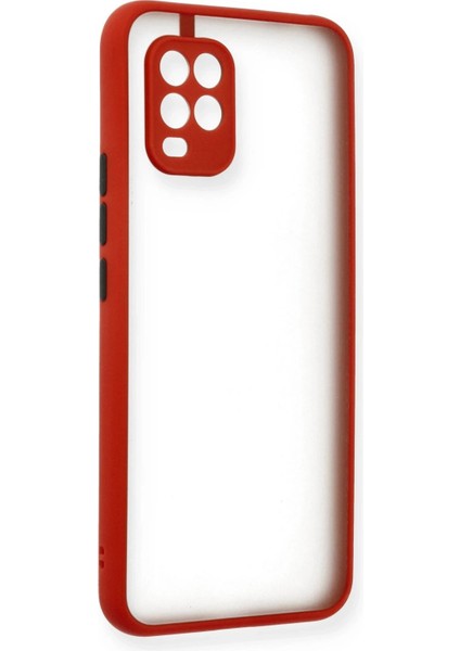 Xiaomi Mi 10 Lite Kılıf Montreal Silikon Kapak - Kırmızı - LORCE1161-4127 fiyatları