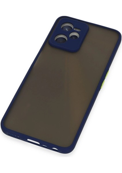Realme C35 Kılıf Montreal Silikon Kapak - Lacivert - LORCE7811-6364 fırsatları