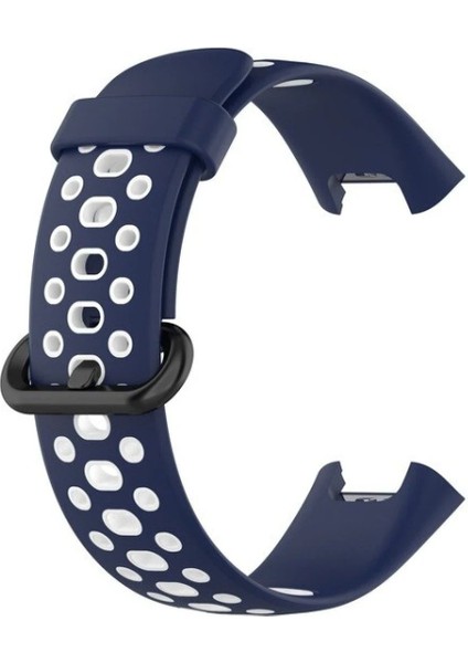 Xiaomi Redmi Watch 2 Spor Delikli Kordon - Lacivert-Beyaz - LORCE6709-8250 modelleri