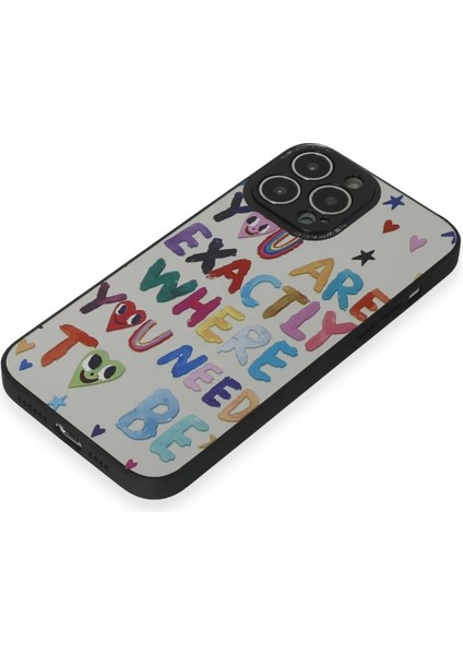 iPhone 14 Pro Kılıf Mirror Desenli Kapak - Mirror - 10 - LORCE5360-7033 fırsatları