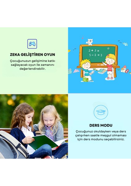 Q19 Sim Kartlı Akıllı Çocuk Saati – Konum Takibi, Kamera, Sesli Arama, Sos – Ios ve Android Uyumlu