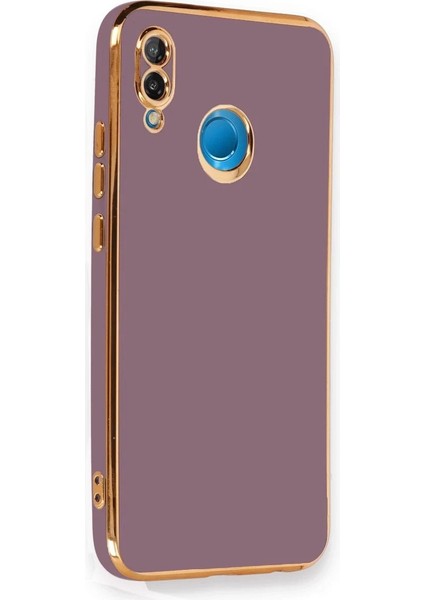 Huawei P20 Lite Kılıf Volet Silikon - Mor - LORCE2887-4197 fiyatları