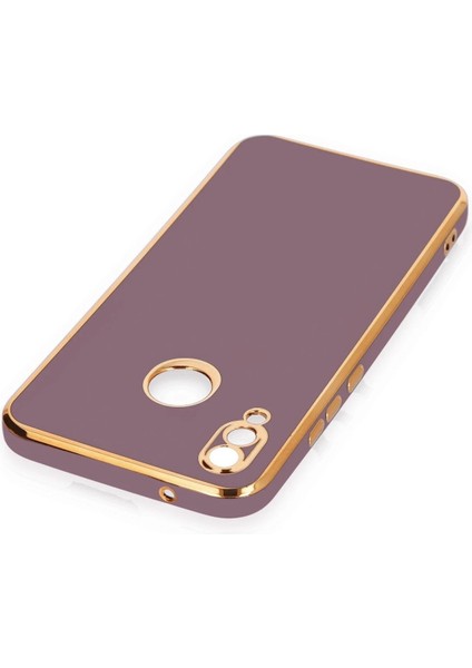 Huawei P20 Lite Kılıf Volet Silikon - Mor - LORCE2887-4197 modelleri