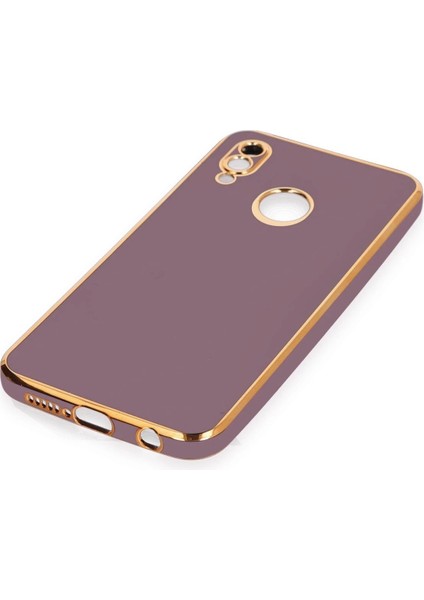Huawei P20 Lite Kılıf Volet Silikon - Mor - LORCE2887-4197 fırsatları
