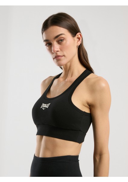 Kadın Siyah Pamuk Sporcu Sütyeni Modern Tasarım ve Konfor ile Günlük Kullanım İçin modelleri