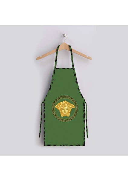 Yeşil Medusa Tasarımlı Mutfak Önlüğü, Şık ve Kullanışlı Mutfak Aksesuarı fiyatları