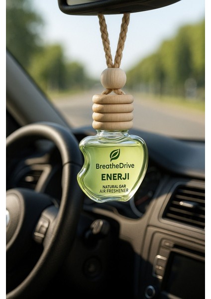 Enerji Serisi - Nane - Limon - Astim ve Allerji Dostu Antialerjik Araç Kokusu - %100 Doğal - Oto Kokusu indirimleri