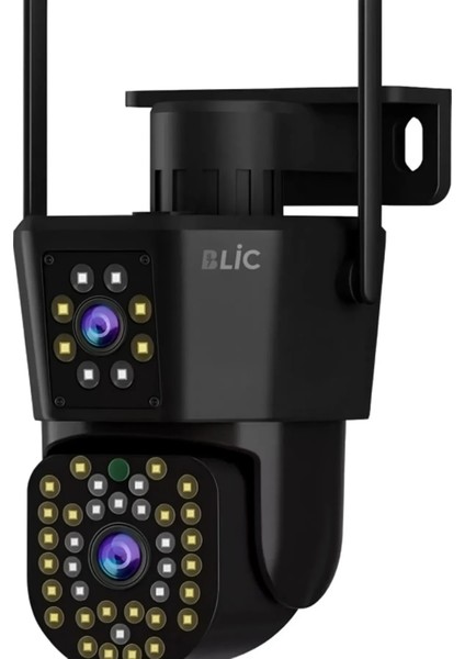 Ip Kamera 6mp 8x Zoom Hareketli Sensör Dış Ortam Ip Kamera Speed Dome Akıllı Ip Çift Kamera