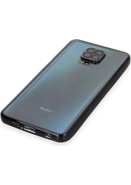 Xiaomi Redmi Note 9 Pro Kılıf Lensli Silikon - Siyah - LORCE6860-5439 fırsatları