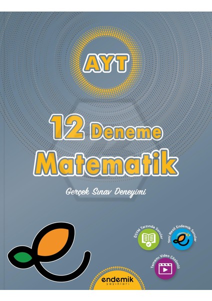 Endemik Ayt Matematik 12'li Deneme Sınavı - Yeni