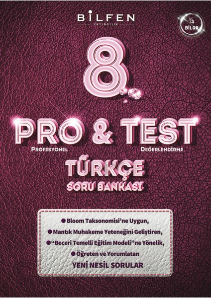 Bilfen 8.sınıf Türkçe Soru Bankası