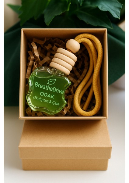 Odak Serisi - Okaliptüs - Çam - Astim ve Allerji Dostu Araç Kokusu - %100 Doğal Oto Parfüm fiyatları