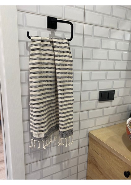 Gri 2'li Pamuk Peşkir Kurulama Bezi, 45X90 Cm, El Dokuma Set fiyatları