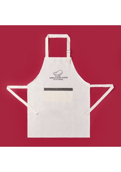 Çok Renkli Mutfak Önlüğü 54X78 Cm, Ekru, Şık ve Kullanışlı Tasarım