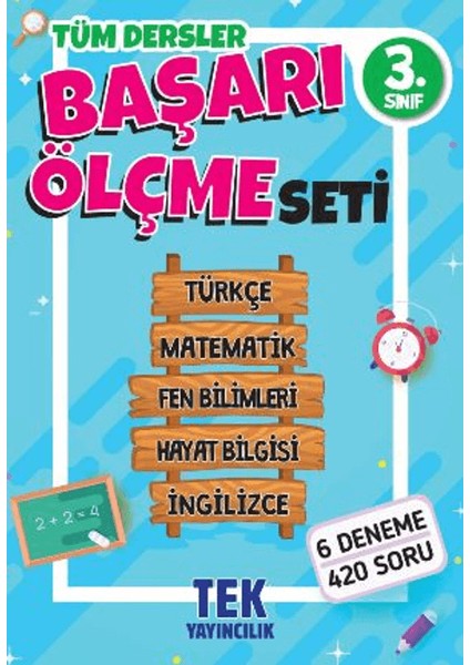 3. Sınıf Tüm Dersler Başarı Ölçme Seti