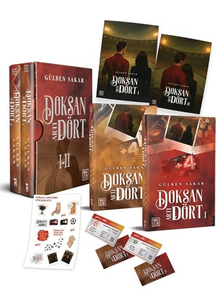 Doksan Artı Dört 1-2 Kutulu Set - Gülben Sakar