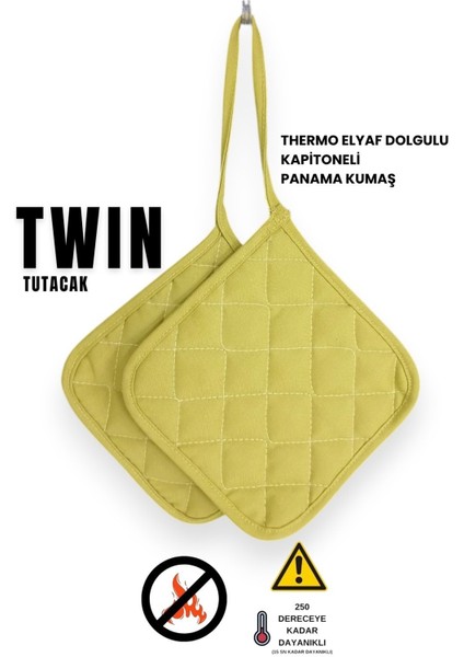 Renkli Isıya Dayanıklı Fırın Tutacağı, Güçlü ve Estetik Tasarım (1 Adet)