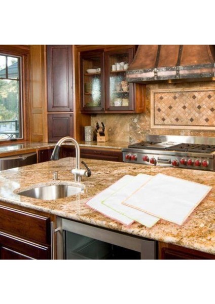 Mini Mutfak Havlusu Seti, 3 Adet, Beyaz, Yumuşak ve Kullanışlı. fiyatları