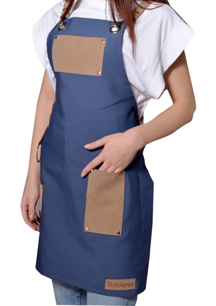 Mavi Renkli Çok Amaçlı Şık Önlük, Rahat ve Kullanışlı Tasarım fiyatları