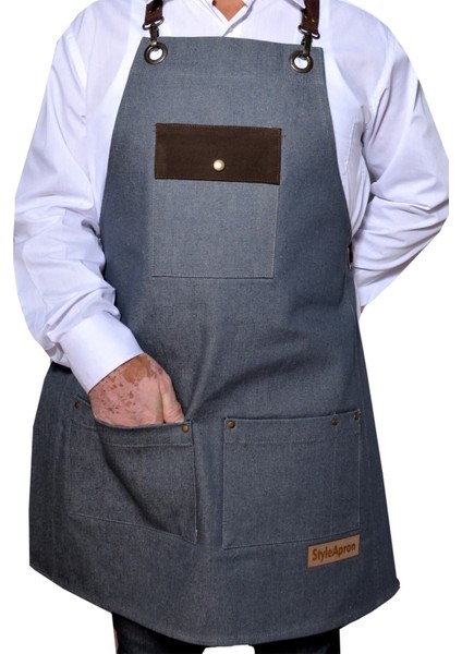 Beyaz Çok Amaçlı Temiz ve Şık Önlük, Konforlu Tasarım modelleri