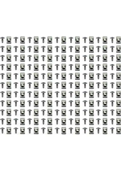 Grenaj-Kaporta Sac Vidası Klipsli 100'LÜ