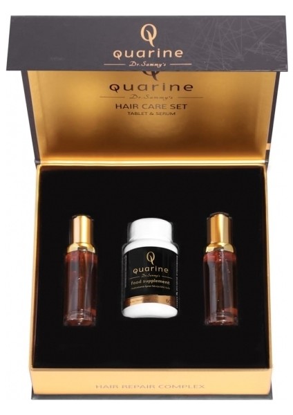 Quarine 2 Aylık Saç Bakım Seti (2 Serum+1 Multivitamin) Dökülme ve yıpranma Karşıtı Bitkisel Kök Hücre Ekstratları, Vitamin, Mineral İçeren Saç, Sakal, Kaş ve Kirpik Onarıcı Premium Set modelleri