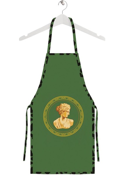 Yeşil Büst Detaylı Mutfak Önlüğü, Şık ve Kullanışlı Mutfak Aksesuarı fiyatları