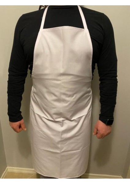 Unisex Siyah ve Beyaz Mutfak ve Servis Önlüğü, Şef ve Aşçı Için Ideal Seçim