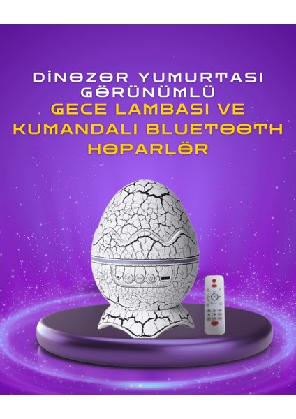 Ayarlanabilir Parlaklık ve Sis Efektli Atmosfer Lambası
