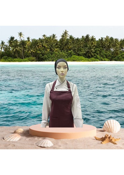 Bordo Aşçı Garson Mutfak Önlüğü, Şık ve Kullanışlı Mutfak Aksesuarı modelleri