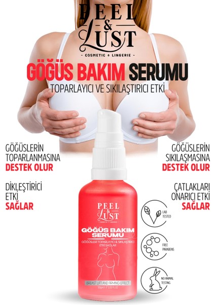 Göğüs Toparlama ve Dikleştirmeye Yardımcı Göğüs Serumu