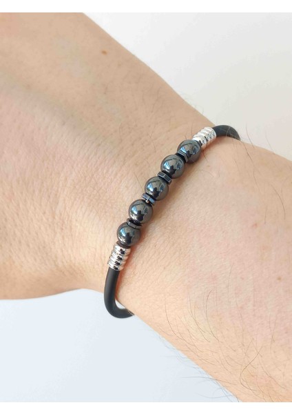 Hematit Doğal Taş Bileklik