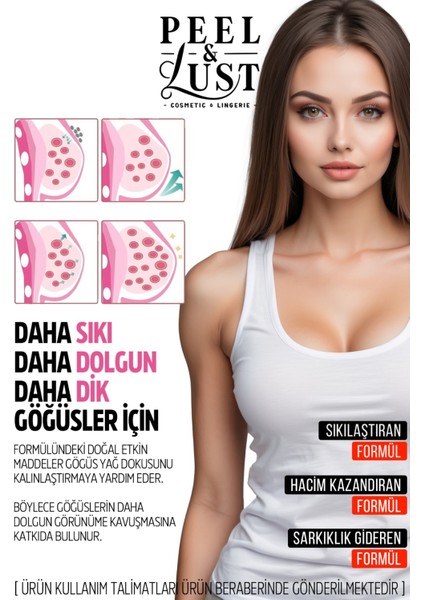 Göğüs ve Kalça Büyütmeye Yardımcı Bakım Kremi, İki Formül Bir Arada fırsatları