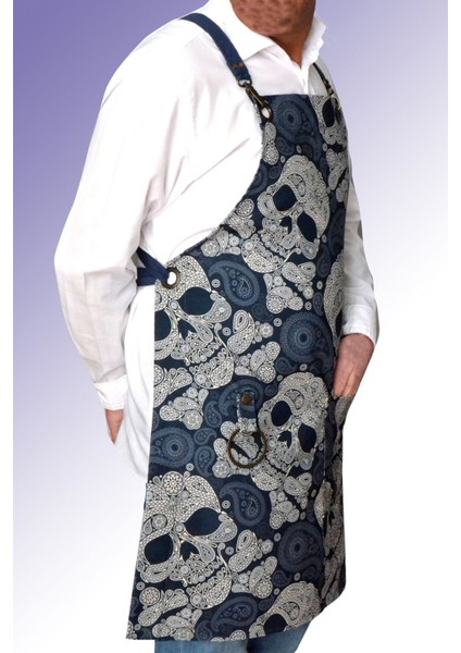 Mavi Renkli Çok Amaçlı Önlük, Sanatçı ve Hizmet Sektörleri Için Ideal Seçim fiyatları