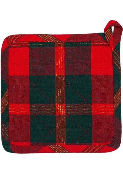 Kırmızı Ekose ve Sırma Temalı Fırın Eldiveni Seti 35X40 cm fırsatları