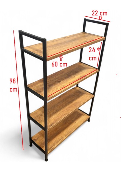 Kitap Yuvası 4 Raflı Metal Raf – Kitaplık, Ayakkabılık, Banyo & Mutfak Düzenleyici modelleri