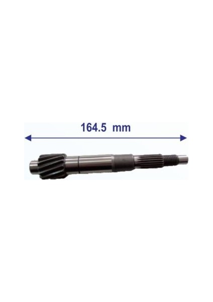 Terralander LX200 Atv Tahrik Mili (14 Diş – 164.5 Mm) – Orijinal