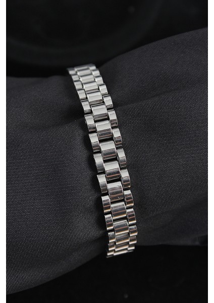 Bakımlı Erkek Için Silver Çelik Kordon Stil Bileklik fiyatları