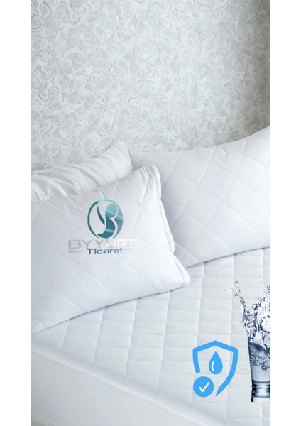 Kapitone Sıvı Geçirmez Yastık Alezi Beyaz 50X70 - Beyaz indirimleri