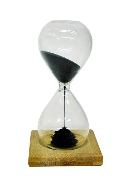 Mıknatıslı Manyetik Kum Saati Ahşap Standlı fiyatları