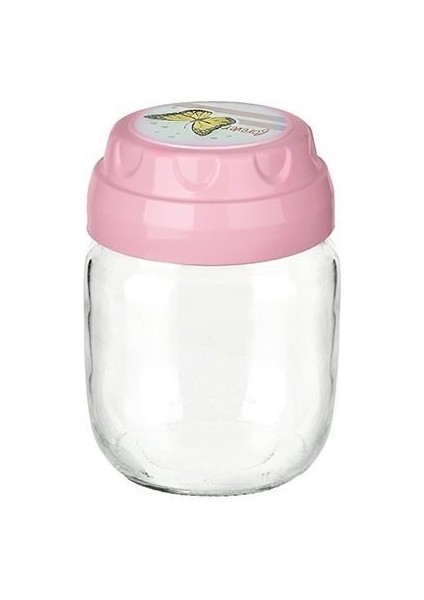 Vintage Dekoratif Desenli Cam Kavanoz 425ML - 14,3 Oz fiyatları