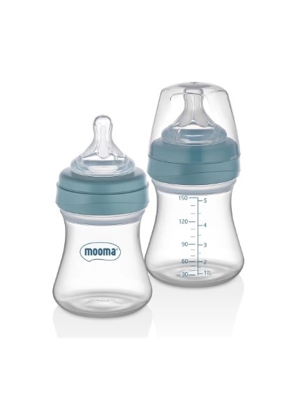 Biberon 150 ml Kapaklı Biberon 6 - 18 Ay (Orta Akış)