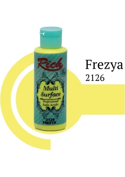 Rich Multi Surface 2126 Frezya Akrilik Boya 120 cc fiyatları