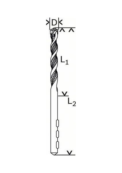Cyl-5 Blue Granit Turbo Matkap Ucu 4X90 mm fiyatları
